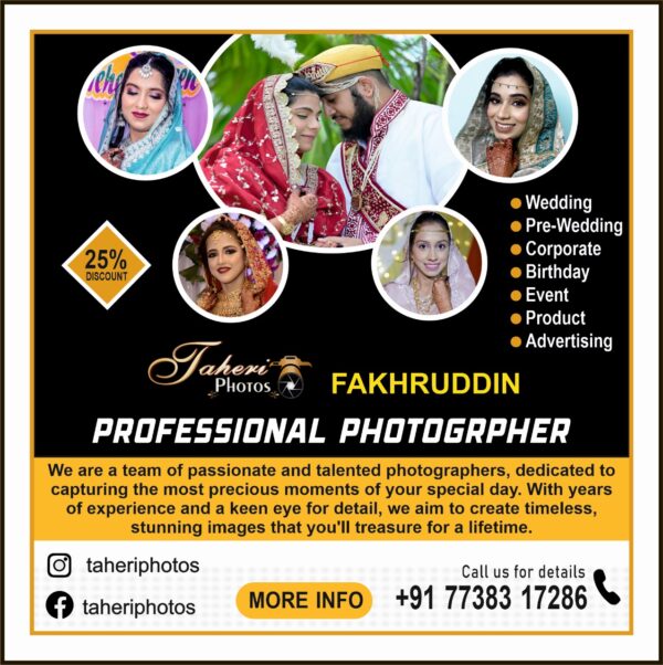 Taheri Photos Mumbai – Freeze Your Moments, Frame Your Memories!