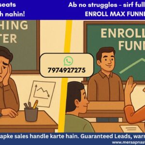 Shareqa Digital Agency | Guaranteed Lead Generation & Admission Growth with ENROLL MAX FUNNEL for Schools & Coaching Institutes