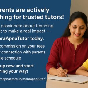 India’s Trusted Platform for Tutors – MeraApnaTutor.