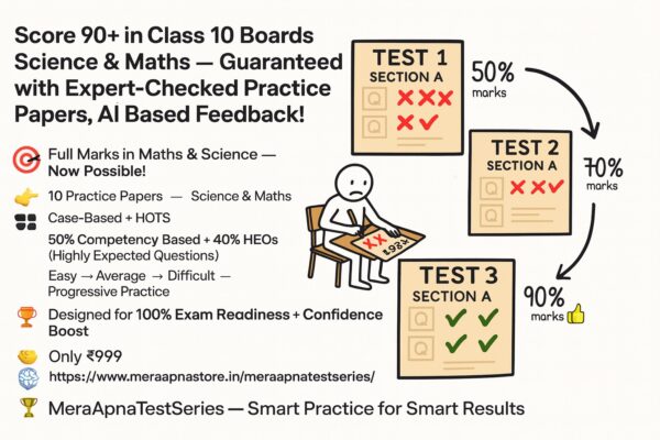 Class 10 Boards Science & Maths — Guaranteed with Expert-Checked Practice Papers