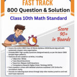 A powerful 45-day revision program with 800 chapterwise questions, LIVE solutions, and full coverage of the CBSE Class 10 Maths Syllabus (2026).