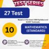 CBSE Class 10 Maths (Standard) Ranker Test Series 2026 | 27 CBSE Pattern Tests (12 Chapterwise + 15 Full Pre-Board) | Expert Evaluation & Feedback | Score 90+ in Board Exams | Latest Syllabus Based