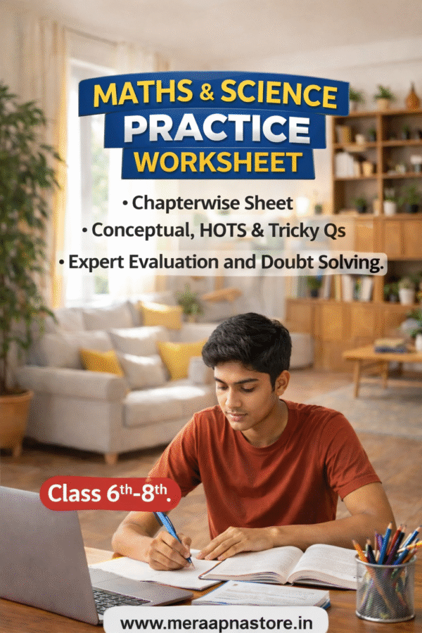 CBSE Class 6, 7 & 8 Maths Science Worksheets | Chapterwise Practice, HOTS, Olympiad & Tricky Questions with Expert Evaluation | JrPrepSeries