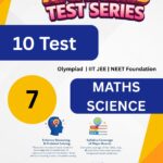 Class 7 Maths Science Test Series – Olympiad IIT JEE NEET Foundation MCQ Full Syllabus | JrPrepSeries