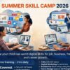 Summer Skill Camp 2026 – Tally GST + Digital Marketing + Ecommerce WordPress Course for Students (Class 9+) | Live Online Practical Training | AI & Canva Basics | Certificate