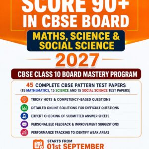 Score 90+ in CBSE Board Class 10 | 45 Mock Test Papers, Recorded Solutions & Expert Feedback with MeraApnaTestSeries